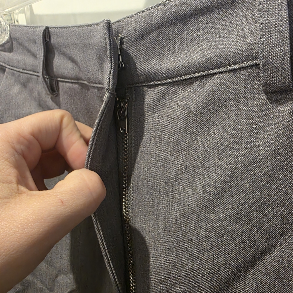 Lulus Womens Gray Dress Professional Pants Size Sm Normcore Chic Classy Academia - Picture 4 of 9